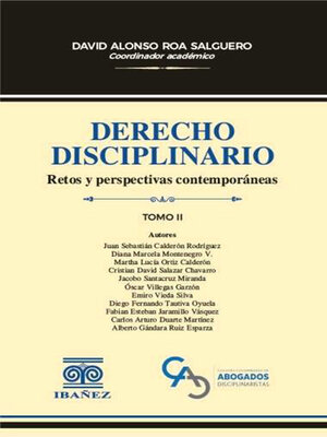 cover image of Derecho disciplinario